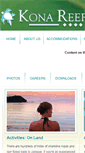 Mobile Screenshot of konareefresorts.com
